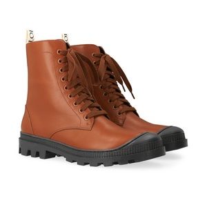 Loewe combat boots